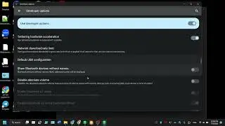 How to enable and open developer settings on Windows Subsystem for Android