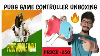 🔥Techobucks PUBG (BGMI) Mobile Game Controller AK16 Unboxing🔥
