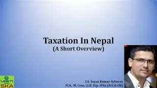 Taxation in Nepal (a short overview)