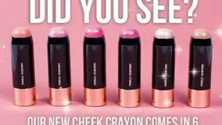 NEW Cheek Crayons by Merle Norman Cosmetics