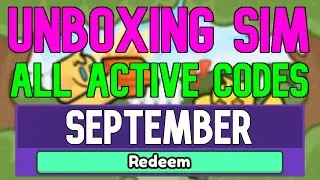All New September 2022 Codes for ️Unboxing Simulator ROBLOX WORKING Unboxing Simulator Codes