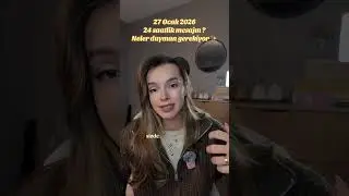 27 Ocak 2026 | 24 saatlik mesajın ? Neler duyman gerekiyor ✨