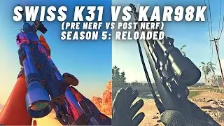 Swiss K31 vs Kar98k in Warzone: CW Season 5: Reloaded | Gun vs Gun Montage | Payload Gameplay