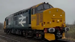 Diesel locomotive epic movement of the day 66770 DR80302 37407 66741 with great tones 