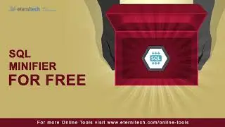 What is an SQL Minifier? | How to use SQL Minify? | Free Online tools for Developers