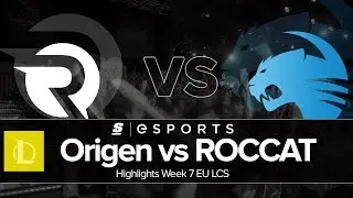 Highlights: OG vs ROC (EU LCS Summer W7D2 Full Series)