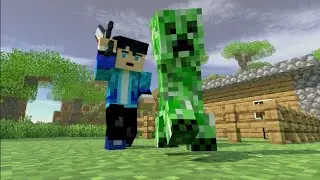 Creeper Attack (Minecraft Animation)