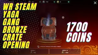 WR Steam Yaga Gang Bronze Crate Opening 1700 Coins