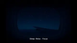 Airplane Cabin Noise ✈️ | Relaxing White Noise for Deep Sleep Focus & Anxiety Relief #AirplaneNoise