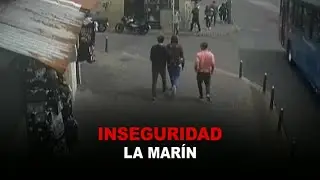 Comerciantes y transeúntes denuncian constantes robos en el sector de La Marín