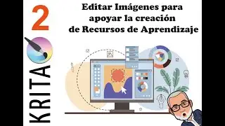Dejar un fondo transparente con KRITA