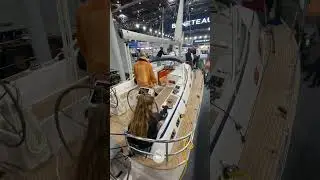 Hallberg-Rassy 340 sailingboot at #boot tradeshow in Germany