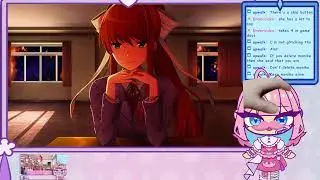 ddlc playthrough (second half, yuri route)