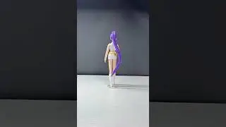 K-Pop Demon Hunters Rumi, wykonanie z gliny