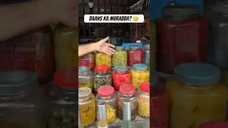 Baans ka Murabba wow #shorts #streetfood