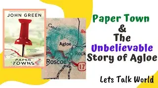 Paper Towns and the story of Agloe | John Green | Ted Talk | Unbelievable |