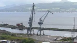 Inchgreen Crane Demolition