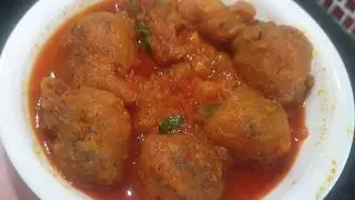 Sindhi Pakode ki sabji सिंधी पकोडे की भाजी