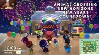 🎆 NEW YEAR&rsquo;S EVE ON PEA FLAKE! 🎉 Countdown, Fireworks & Cozy Celebrations | ACNH Ep. 33🌿