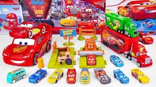 Disney Pixar Cars Unboxing Review | Lightning McQueen | Mattel Disney Pixar Cars Glow Racers Playset