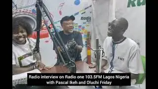Radio interview at Radio one 103.5 FM (@fidela4una )#radiointerview #rapinterview #musicartist