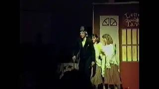 1986 Poca High School Theater Performance Scrooge