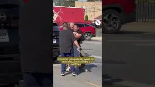 Vecinos se enfrentan a presuntos agentes de ICE y liberan a migrante en Chicago