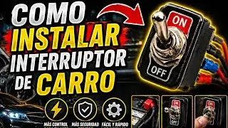 COMO INSTALAR INTERRUPTOR DE CARRO