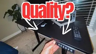 Review of ErGear Height Adjustable Electric Standing Desk, 47.2 x 23.6 Inches Sit Stand up Desk