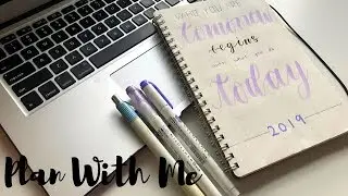 PLAN WITH ME | Starting a New Bullet Journal | How to Start Off a New Bullet Journal | StudyWithKiki