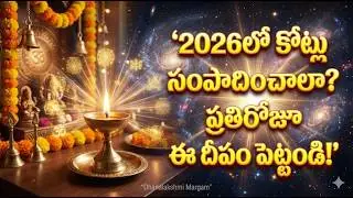 అఖండ ఐశ్వర్యం కావాలా? 2026లో ప్రతిరోజూ ఈ చిన్న దీపం వెలిగించి చూడండి!