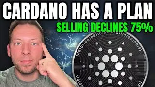 CARDANO ADA - У CARDANO ЕСТЬ ПЛАН!!! ПРОДАЖИ СОКРАЩАЮТСЯ НА 75%!