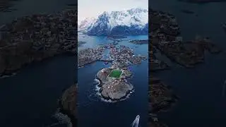 Winter in Lofoten brings the magic of the blue hour! ❄️💙 | 🎥: @alex.kassner