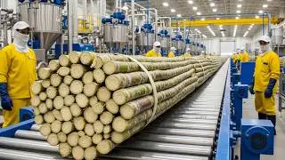 How Sugar Is Made in Factory | Complete Sugar Production Process