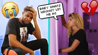 CRYING WITH THE DOOR LOCKED PRANK! *GONE TOO FAR*