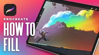How To Color Fill In Procreate (Bucket Tool Workaround)