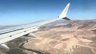 Las Vegas (LAS) landing Boeing 737 