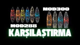 MOD288 vs MOD300 Karşılaştırma: Mod&uuml;ler Balık&ccedil;ı Kanoları