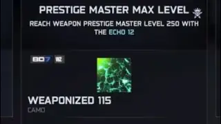 BO7: UNLOCKING PRESTIGE MASTER WEAPONIZED 115 CAMO (GAMEPLAY & REVIEW)..