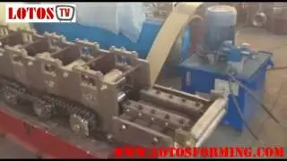 panel punching and leveling forming machine
