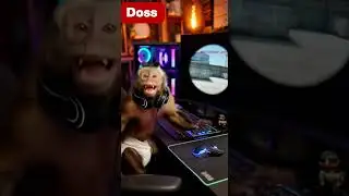 Monkey Gamer Rage 😡 Missed the Sniper Shot in Counter-Strike!