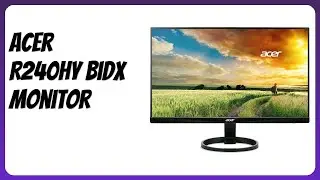 REVIEW (2025): Acer R240HY bidx Monitor. Features.