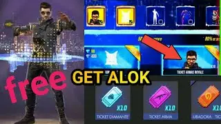 Get Dj Alok charatore free in free fire !!