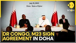 Dr Congo, Rwanda-Backed M23 Rebels Sign Deal in Doha On Ceasefire Monitoring | WION News