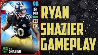TOTW 98 Overall Ryan Shazier Gameplay and Review - Madden Ultimate Team 17