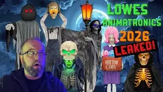 LOWES Halloween ANIMATRONICS 2026 LEAKS | First Images Leaked