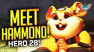 Overwatch - HAMMOND REVEALED! HAMSTER HERO!!!!