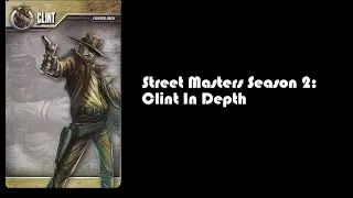 Street Masters   KS2   Clint   In depth