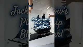 Display Case for Lego Pirates of the Caribbean Jack Sparrow&rsquo;s Pirate Ship Black Pearl 10365 🏴&zwj;☠️