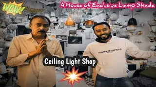 Ceiling lights Design | Pop Ceiling lights Design | Kolkata Asiatic Lamp Shades
